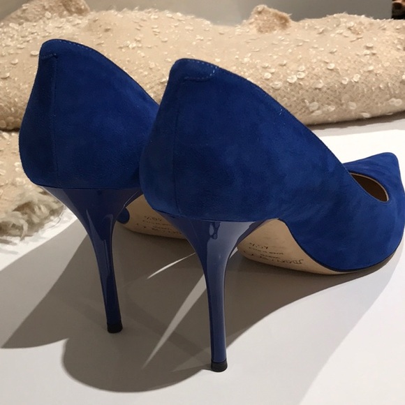 Jimmy Choo ANOUK Indigo Blue pumps - Picture 4 of 6